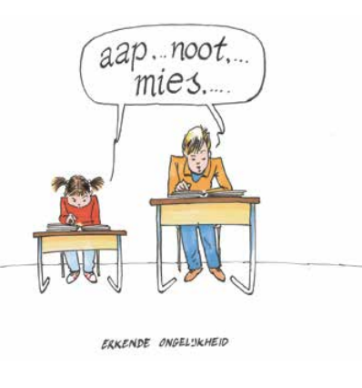 erkende ongelijkheid